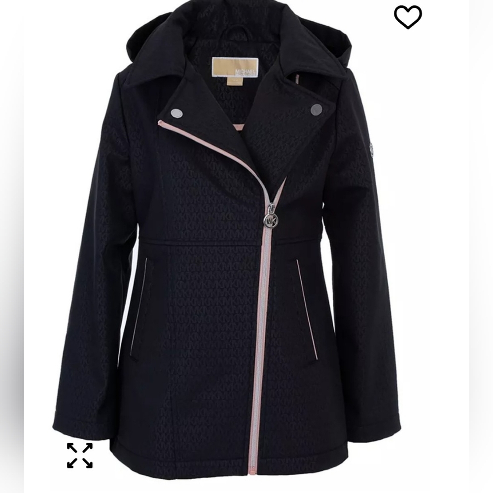 Big Girl Size 16 Michael Kors Big Girls Asymmetric Zip Jacket